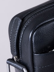 أسود - Lakeland Leather Crummock Reporter Bag - صورة 6 من 7