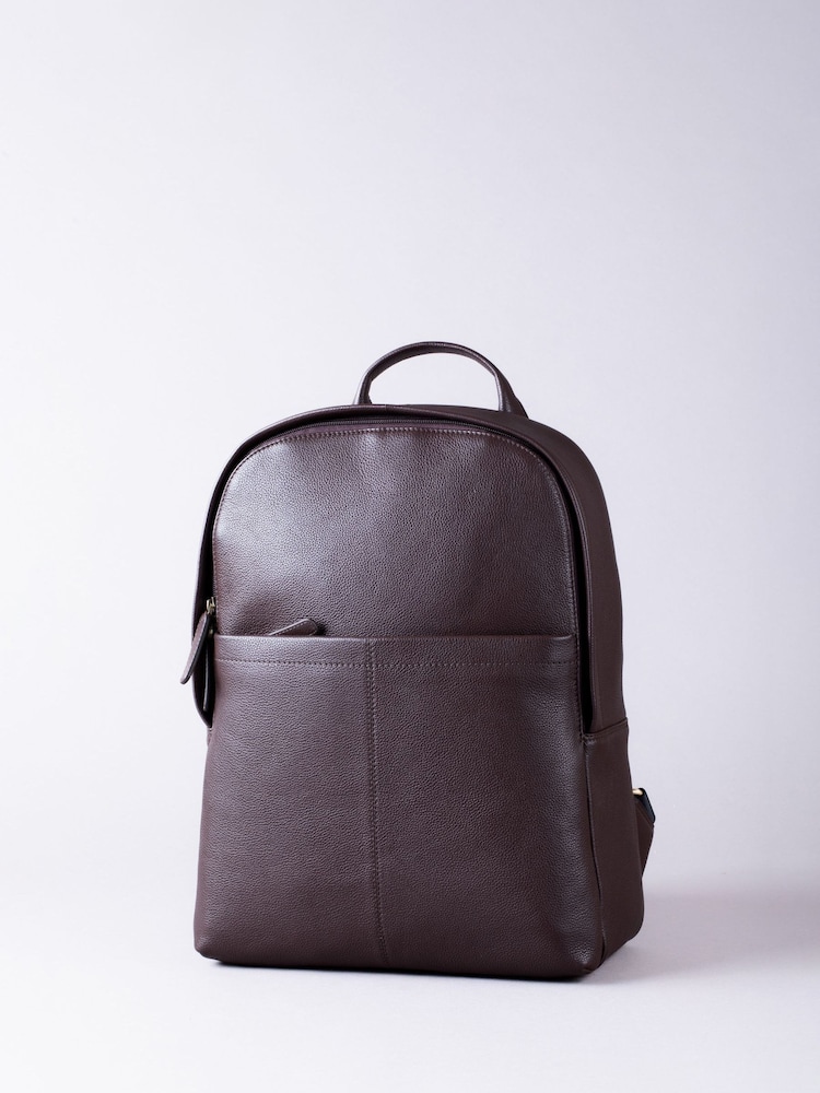 Lakeland Leather Brown Crummock Backpack - Image 1 of 8 Lakeland Leather Brown Crummock Backpack - Image 1 of 8