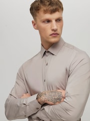 River Island Muscle Fit Tech Stretch Shirt - Bild 3 von 4