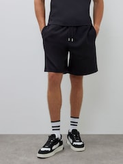 River Island Regular Fit Scuba Shorts - Imagem 1 de 4