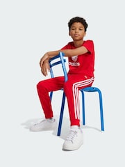 adidas Originals Red Adicolor SST Tracksuit Bottoms - Image 1 of 4