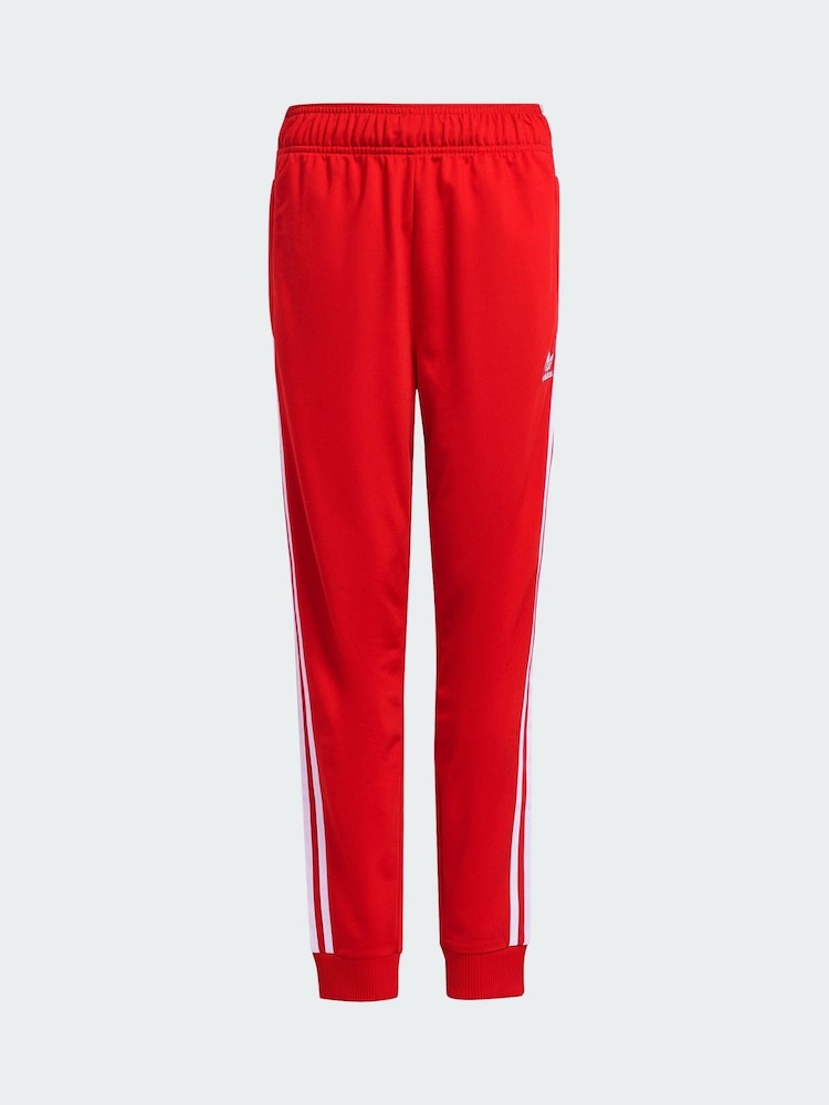 adidas Originals Red Adicolor SST Tracksuit Bottoms - Image 4 of 4
