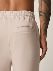 أبيض بيج فاتح - قياس مستقيم - Brushback Heavyweight Joggers - صورة 6 من 9