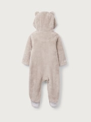 The White Company Fleece Natural Romper - Slika 2 iz 3