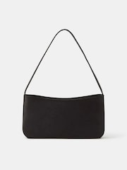 Accessorize Black Satin Shoulder Bag - Image 2 of 5