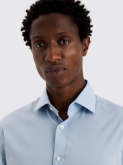 MOSS Regular Fit Sky Stretch Shirt - Image 2 of 2