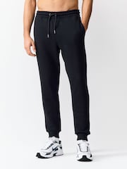 Μαύρο - Στενή γραμμή Cotton Rich Jersey Φόρμες 2 Πακ - Εικόνα 2 από 9