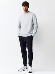 Μαύρο - Στενή γραμμή Cotton Rich Jersey Φόρμες 2 Πακ - Εικόνα 4 από 9