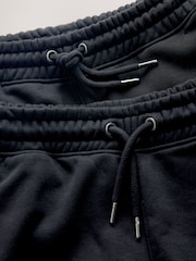 Μαύρο - Στενή γραμμή Cotton Rich Jersey Φόρμες 2 Πακ - Εικόνα 9 από 9