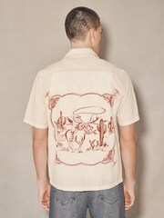 Ecru EDIT Graphic Shirt - Image 1 of 6