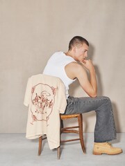 Ecru EDIT Graphic Shirt - Image 5 of 6