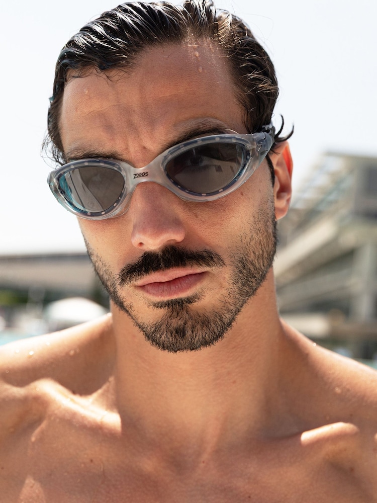 Zoggs Adult Panorama Swimming Goggles with Anti-Fog, UV Protection & Quick Adjust Strap. - Image 2 of 2