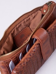 Brun - Lakeland Leather Large Wreay Tab Purse - Bilde 5 av 5