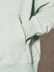 Sage Green EDIT Boxy Fit Heavyweight Hoodie - Image 5 of 8