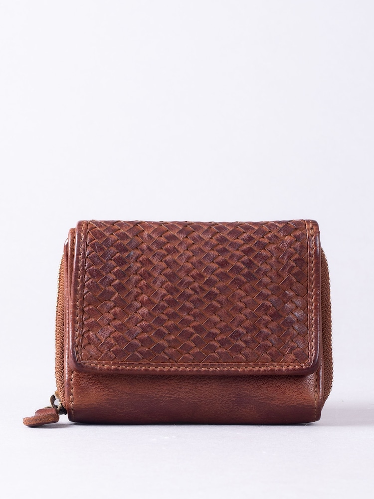 Brun - Lakeland Leather liten Wreay-veske - Bilde 2 av 5