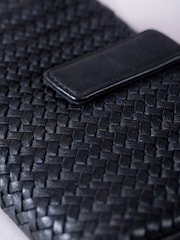 Lakeland Leather Black Large Wreay Tab Purse - Image 4 of 5