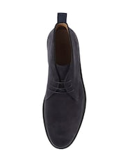 Jones Bootmaker Blue Deacon Suede Chukka Boots - Image 4 of 5