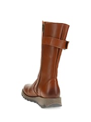 Jones Bootmaker Brown Edita Leather Calf Boots - Image 3 of 5