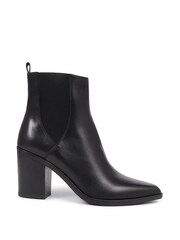 Jones Bootmaker Black Kalamata Heeled Ankle Boots - Image 1 of 5