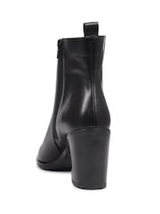 Jones Bootmaker Black Kalamata Heeled Ankle Boots - Image 3 of 5