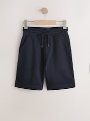 Grey/Stone/Navy/Black Loose Fit Basic Shorts (3-16yrs) - Image 4 of 8