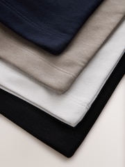 Grey/Stone/Navy/Black Loose Fit Basic Shorts (3-16yrs) - Image 8 of 8