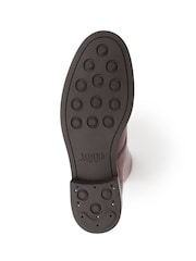 Jones Bootmaker Brown Finch Leather Lace-Up Boots - Image 5 of 5