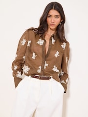 قميص مطرز من Lipsy  - Image 2 of 4