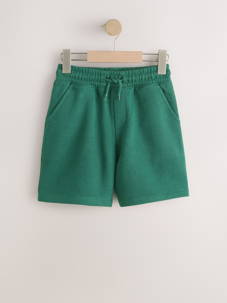Green Sporty Fit Basic Shorts (3-16yrs) - Image 1 of 4