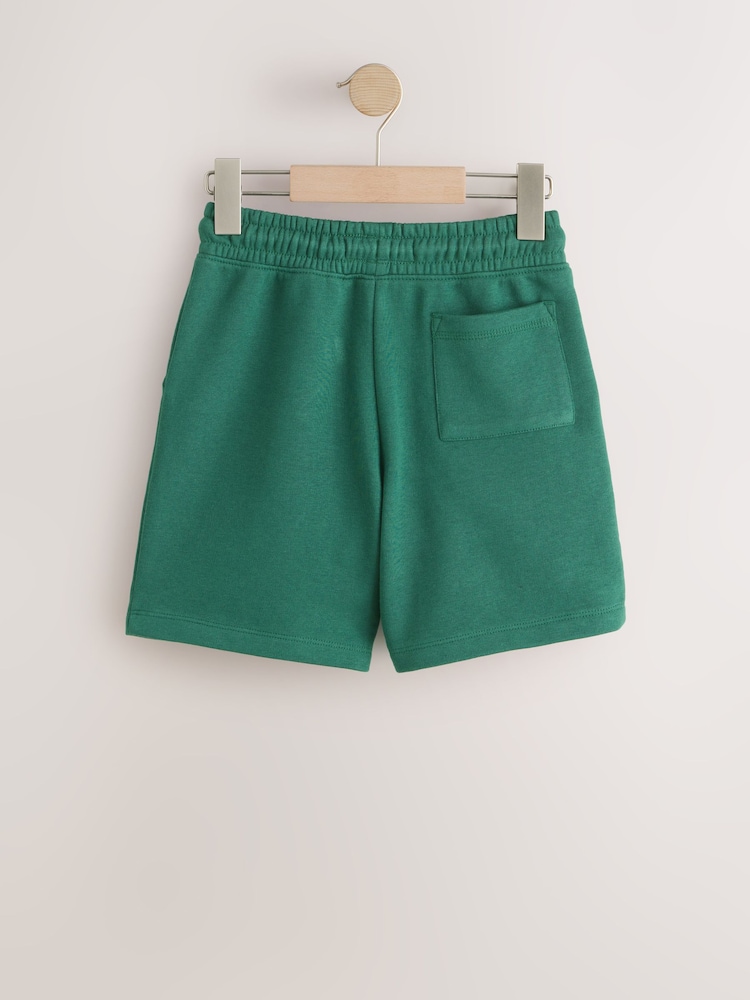 Green Sporty Fit Basic Shorts (3-16yrs) - Image 2 of 4