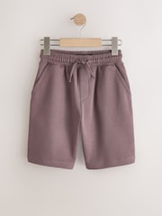 Purple/Brown/Blue/Black Regular Fit Basic Shorts (3-16yrs) - Image 4 of 9