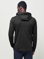 G/Fore Black Brushed Back Tech Terry Hoodie - Image 3 of 7
