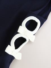 Baker by Ted Baker Cut Out Contrast Ponte Skater Dress - Image 10 of 12