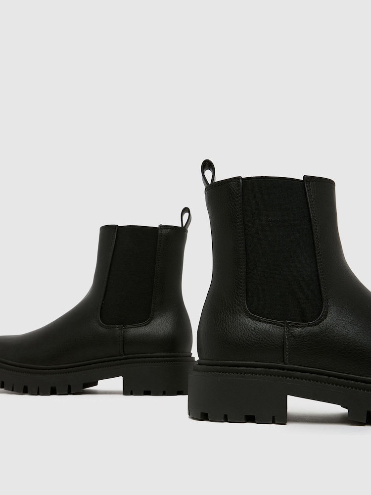 Schuh Click Chunky Chelsea Boots - Image 4 of 4 Schuh Click Chunky Chelsea Boots - Image 4 of 4