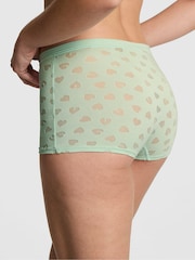 Victoria's Secret Pink Mint Green Heart Short Knickers - Image 2 of 2