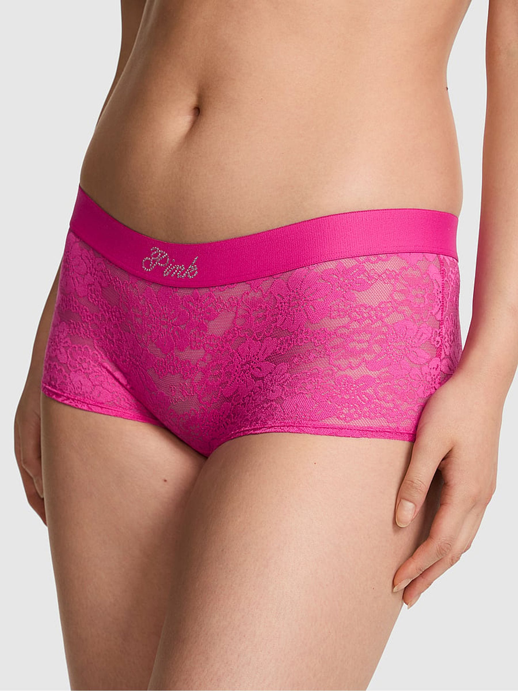 Victoria's Secret PINK Pink Fire Short Wink Micro Knickers