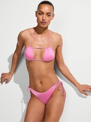 Victoria's Secret Pink Sugar Tie Side Rope Bikini Bottom - Image 1 of 2