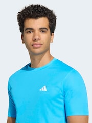 Lys Blå - adidas Workout Essentials Base T-skjorte - Bilde 4 av 6