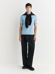 Fred Perry Blue The Twin Tipped Shirt - Image 3 of 5