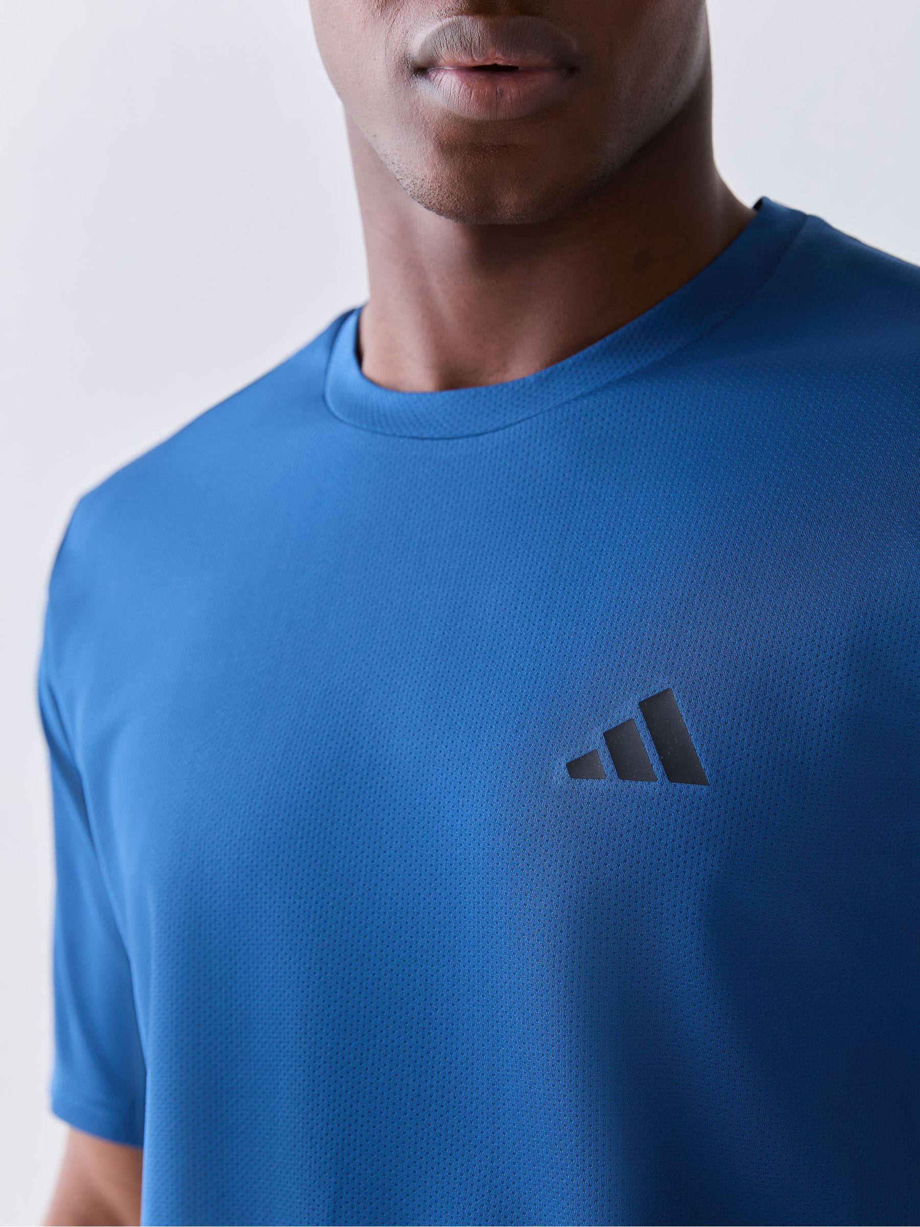 Buy adidas Teal Blue Workout Essentials Base T-Shirt from the Next