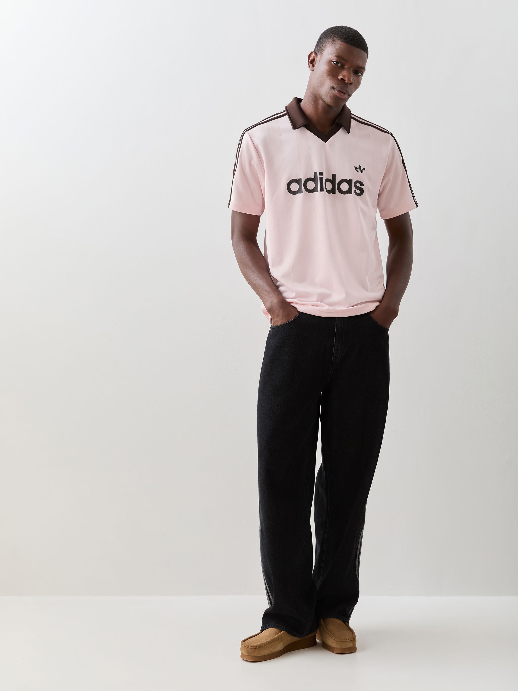 Comprar Rosa - Camiseta adidas Originals Archive Collar Engineered