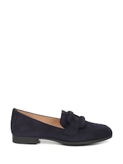 Gabor Womens Blue Breanne Loafers - Image 1 of 5
