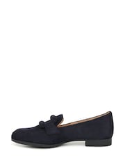Gabor Womens Blue Breanne Loafers - Image 2 of 5