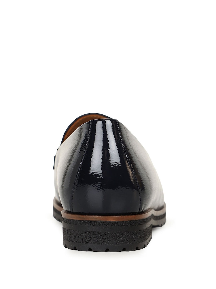 Gabor Womens Blue Elder Loafers - Image 5 of 5