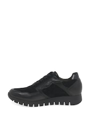 Gabor Womens Willet Black Trainers - Image 2 of 5