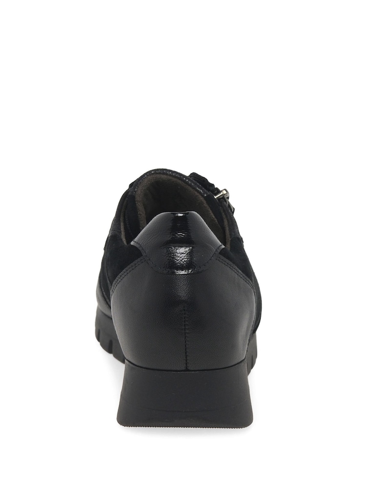 Gabor Womens Willet Black Trainers - Image 5 of 5