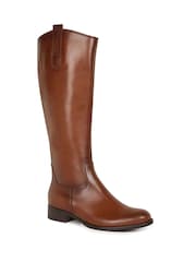 Gabor Medium Calf Fit Brook Leather Long Boots - Image 2 of 3