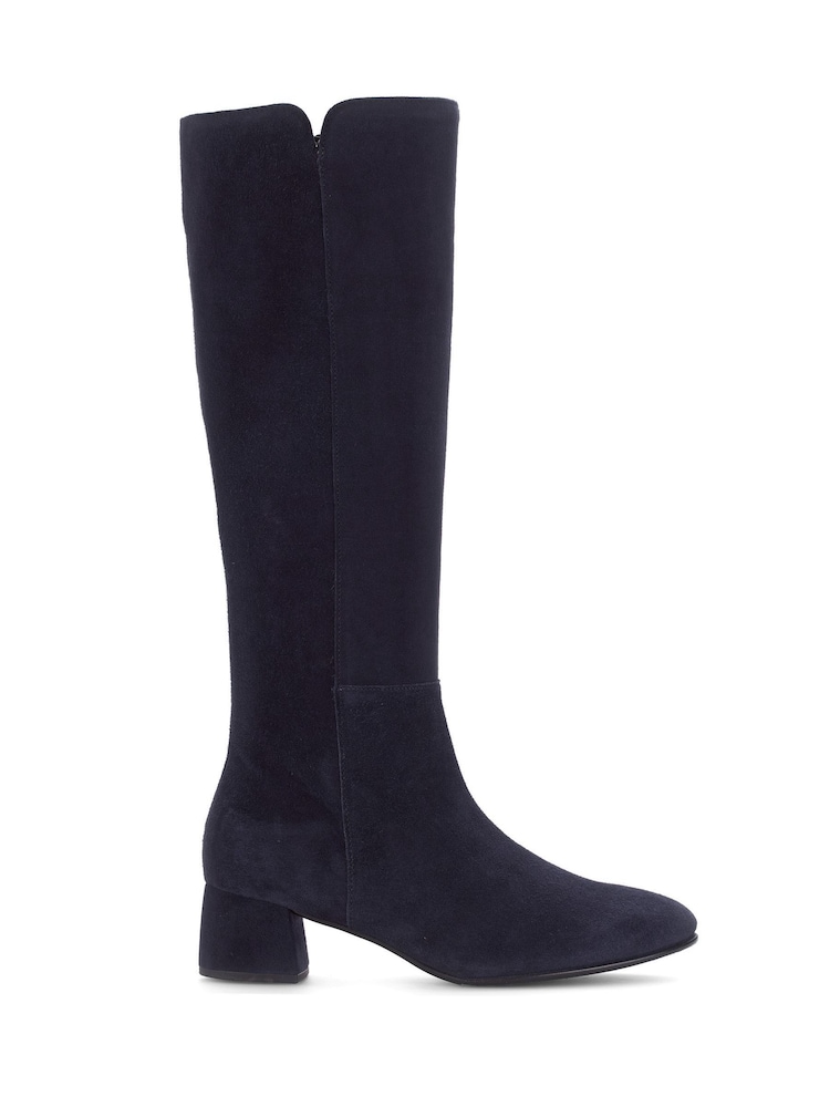 Gabor Womens Blue Ashby M Knee High Boots - Image 1 of 2 Gabor Womens Blue Ashby M Knee High Boots - Image 1 of 2