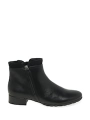 Gabor Womens Briano Ankle Black Boots - Image 1 of 5