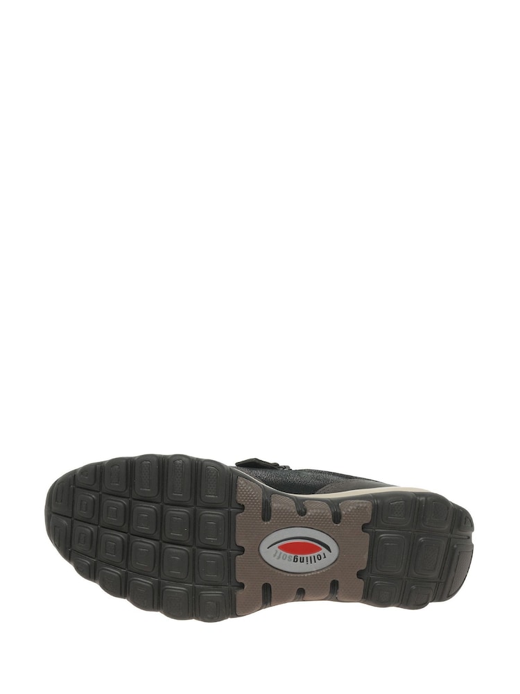 Gabor Womens Grey Fantastic Casual Sports Trainers - Image 5 of 5